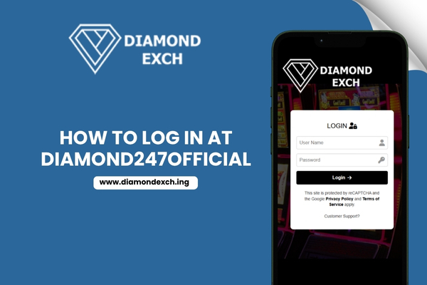 How to log in at Diamond247 official